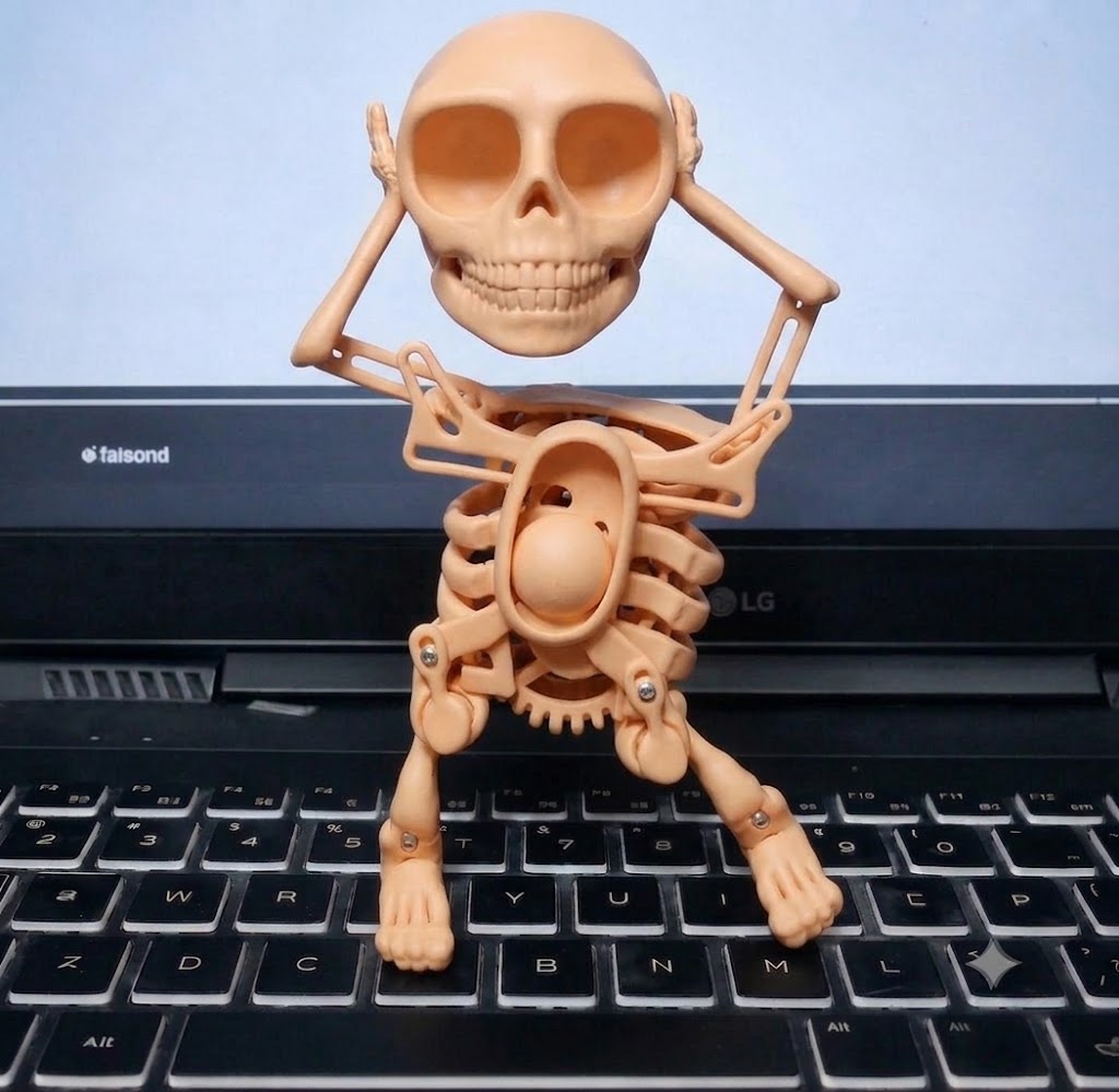 Dancing Skeleton Toy Limited Edition