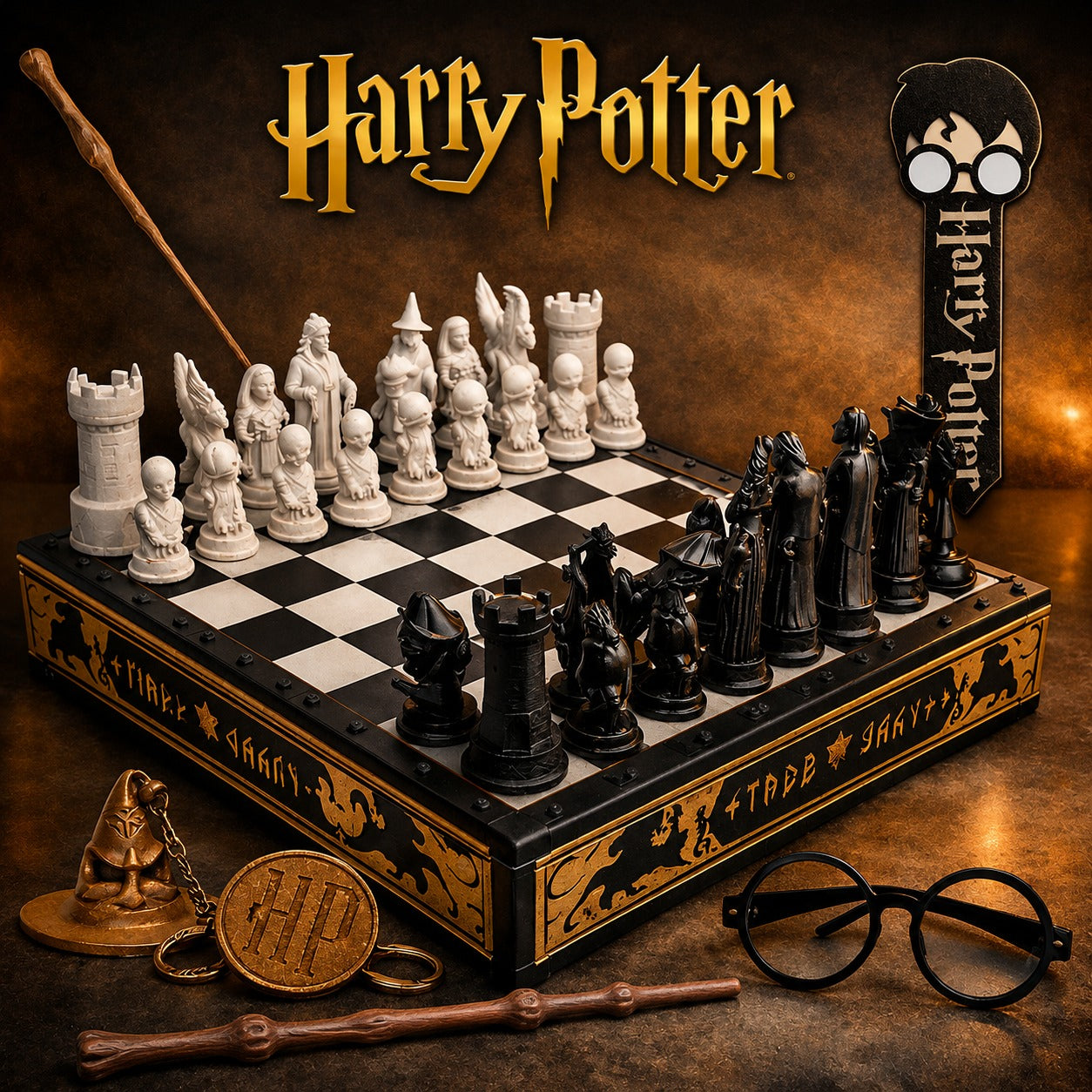 Harry Potter Chess Set ( Wizarding World )
